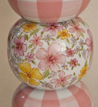 Abajur Joana Vichy & Floral